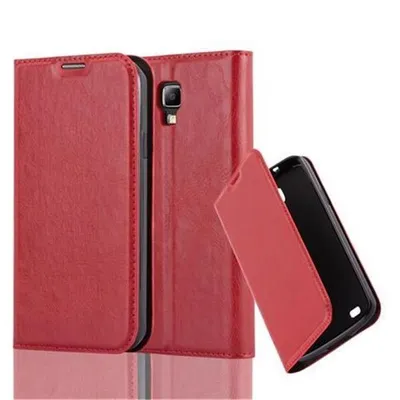 Image de Cadorabo Housse pour Samsung Galaxy S4 ACTIVE Housse de protection rouge Housse pour portable Etui Case Cover Fermeture magnétique