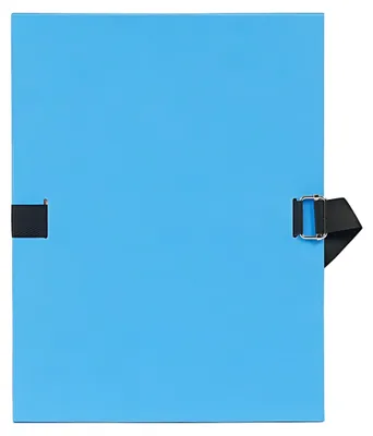 Produktbild von OfficeMaster 427HB Dokumentenmappe Karton A4 Hellblau 24x32cm