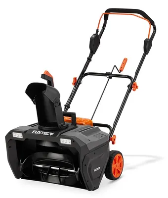 Obrázek produktu pro Akumulátorová sněhová fréza FUXTEC 40V FX-E2SFSET, akumulátorová sněhová fréza včetně akumulátoru + nabíječky, šířka záběru 51 cm, dosah odhozu 6 m, Li-Ion akumulátor, přední LED osvětlení