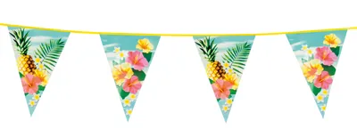 Obrázek produktu pro Boland 52480, Vlajkový banner, Polyetylen, Vícebarevný, 75 g, 6 m, 280 mm