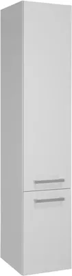 Produktbild von VBChome Hochschrank 147x30x35 cm Weiß mit Soft Close verstellbaren Regalen und Metallgriffen – Türmontage rechts/links