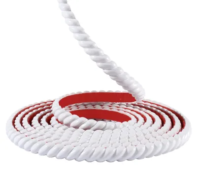 Obrázek produktu pro Zayejod 5M PVC dekorativní lišta na stěnu - samolepicá, flexibilní lišta (bílá, 20 mm)