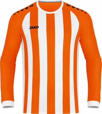 Image de Jako Inter Maillot manches longues homme - Orange fluo / Blanc