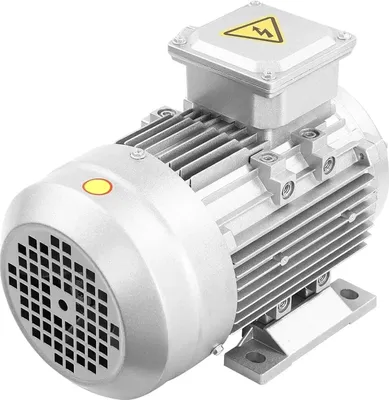Zdjęcie produktu dla Silnik elektryczny - silnik trójfazowy, 1,1 kW - 1405 obr./min - 380 V, 50 Hz - wał o średnicy 19 mm - uzwojenie z czystej miedzi - do wentylatorów, pomp, kompresorów