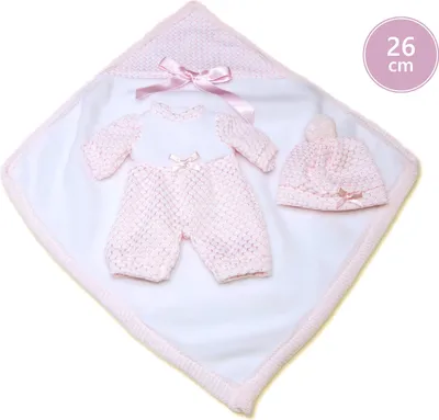 Zdjęcie produktu dla Lorens M26-310 Ubranka dla lalek noworodków rozmiar 26 cm