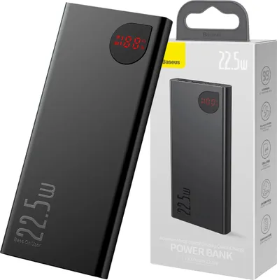 Immagine prodotto di Baseus 6932172618292 banca di energia agli ioni di litio (Li-Ion) 10000 mAh Nero