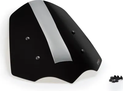 Produktbild von Puig Ng Touring Triumph Rocket 3 Windschutzscheibe Schwarz  Schwarz One Size