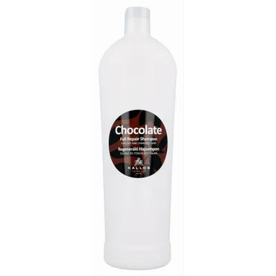 Zdjęcie produktu dla Kallos Chocolate Full Repair Shampoo wzmacniający szampon do bardzo zniszczonych włosów 1000 ml