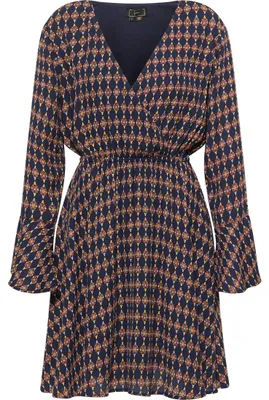 Productafbeelding van FENIA damesjurk, marineblauw, maat M