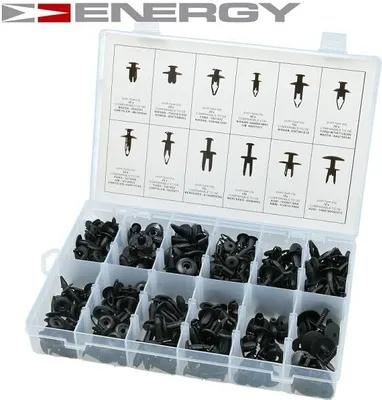 Produktbild von 240x ENERGY Halteclipsatz Karosserie NE00764 für Audi BMW Chrysler Ford GM Mazda Mercedes-Benz Nissan Honda