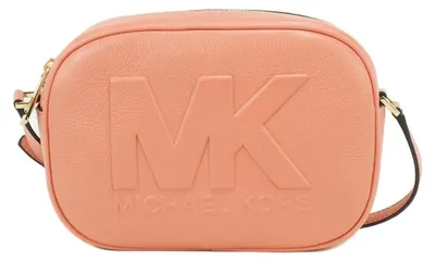 Image de Michael Kors sac camera ovale Jet Set sherbert, doré