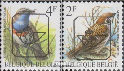 Produktbild von Briefmarken Belgien 1989 Mi 2373x V,2399x V (kompl.Ausg.) Vorausentwertung postfrisch Vögel