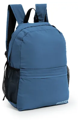 Produktbild von faltbarer Rucksack 40 cm ultraleichter Tagesrucksack wasserfest Falttasche 16L Backpack Damen Herren Daypack klein Faltrucksack Reisen, Fahrrad, Flugzeug,Dunkelblau