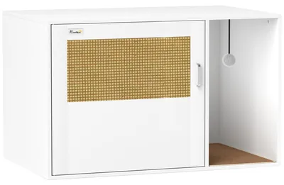Produktbild von PawHut Katzenschrank, Katzentoilette mit Loch, Katzenklo Schrank mit Tür Eingang