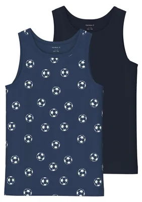 Immagine prodotto di Maglietta da calcio NKMTANK TOP 2P, colore denim scuro, modello NOOS