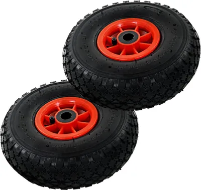Produktbild von Sackkarrenräder 2 Stk. Gummi 3,00-4 (245x82)