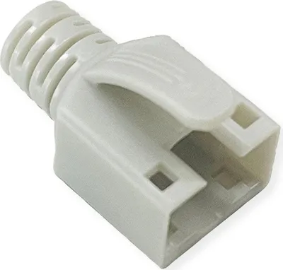 Produktbild von ROLINE Knickschutztülle für RJ-45-Stecker 21.17.3095, 10 Stck, grau