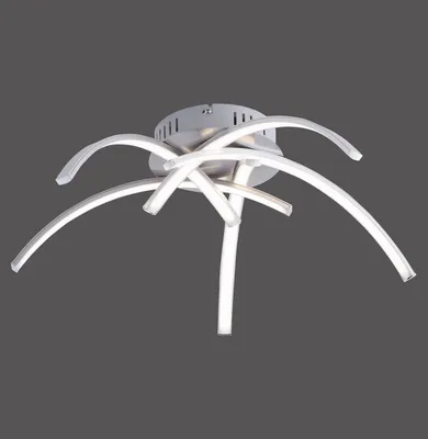 Produktbild von JUST LIGHT VALERIE LED Deckenleuchte Warmweiss 18,5W 5-fach stahl 15340-55