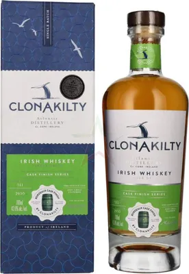 Immagine prodotto di Whisky irlandese single grain Clonakilty invecchiato in botti di Bordeaux SERIE CASK FINISH 43,60 %  0,70 litri