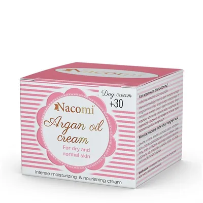 Obrázok produktu pre Nacomi Krem arganowy 30+ na dzień, 50 ml