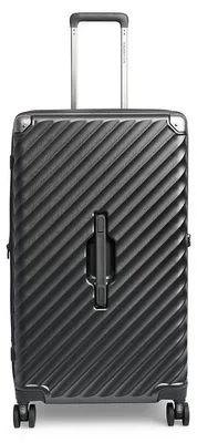 Produktbild von CarryOn Trunk: Großer Koffer, 126 Liter - L, Rollkoffer mit Erweiterungsfunktion, 79 cm - TSA-Schloss - Schwarz
