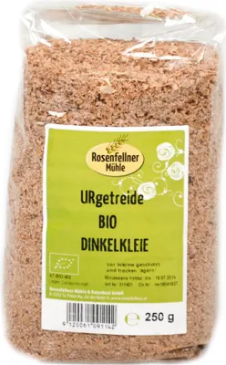Produktbild von Dinkelkleie 250g - 6er Vorteilspack von Rosenfellner Mühle