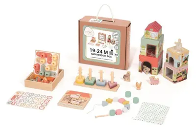 Immagine prodotto di EliNeli Scatola Montessori 19-24 mesi - scatola educativa