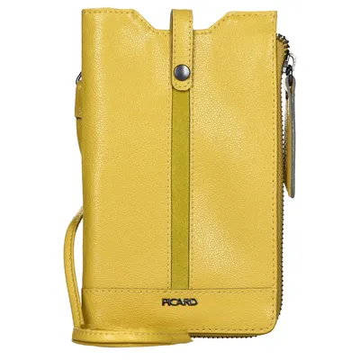 Produktbild von PICARD Leder Umhängetasche Handytasche Marie 1 Phone Bag Lemon gelb