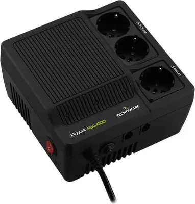 Immagine prodotto di Tecnoware Power Reg 1000VA Regolatore di tensione 3 uscite AC 230 V Nero