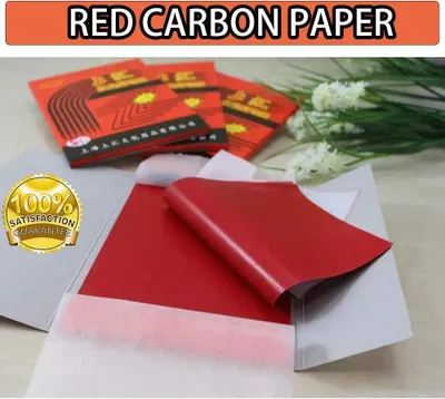 Productafbeelding van Carbon Transferpapier 100 Vellen - Geschikt voor Hout, Papier en Canvas, Ideaal voor Naaien en Borduren