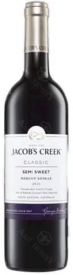 Produktbild von Wein Jacob's Creek Merlot Shiraz Rot Semi Süß 750 ml