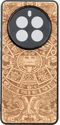 Produktbild von Holzhülle für Realme 12 Pro / 12 Pro+, Bewood Aniegre Aztekischer Kalender