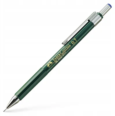 Produktbild von Faber-Castell TK-FINE 9717, Grün, Schwarz, HB, 0,7 mm, 1 Stück(e)