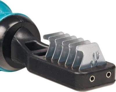 Zdjęcie produktu dla Ergonomiczna szczotka do rozczesywania sierści psów, 6 ostrzy, czarna