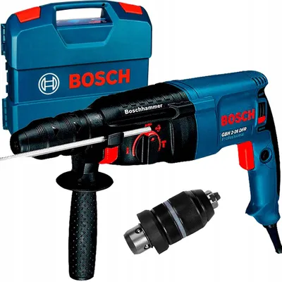 Bohrhammer Bosch Gbh 2-26 Dfr Sds+ 800 W 2,7J 4-Funktional Für Beton