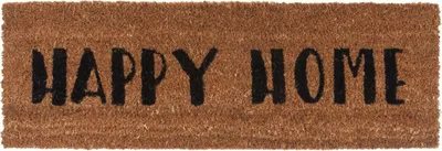 Immagine prodotto di Present Time - Zerbino Happy Home - Nero - 75 x 25 x 1,5 cm