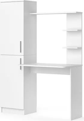 Produktbild von Vicco Schreibtisch Tessa, 122.9 x 52 cm, Weiß
