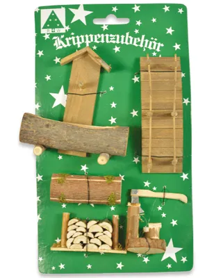 Produktbild von Riffelmacher Krippenzubehör Landschaft 5 teilig