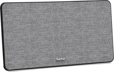 Obrázek produktu pro Hama Fabric Design, Vnitřní, Černá, Šedá, 2 m, 470 - 690 MHz, 2 m, DVB-T, DVB-T2