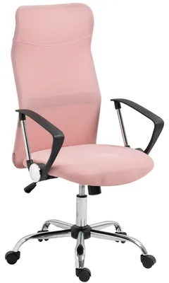 Productafbeelding van HOMCOM bureaustoel, ergonomische bureaustoel met armleuningen en hoge rugleuning