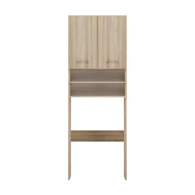 Image de Armoire pour machine à laver, 180 x 64 x 30 cm, Chêne Sonoma
