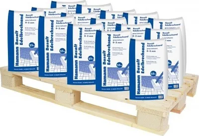 Produktbild von Basalt Edelbrechsand 1125 kg (45x25 kg)