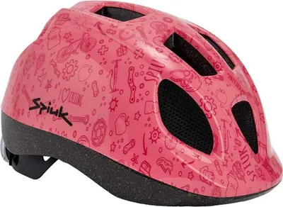 Obrázek produktu pro Spiuk Kids Led Helmet Pink XS/S (46-53 cm) Dětská cyklistická helma