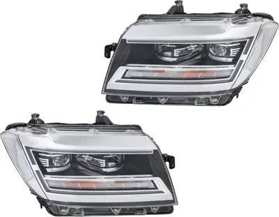 Produktbild von Hauptscheinwerfer-Set links rechts LED H21W HELLA für u.a. VW CRAFTER