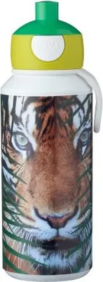 Produktbild von Trinkflasche Pop-up Campus 400 ml - Animal Planet Tiger