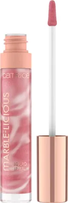 Produktbild von CATRICE Marble-licious Liquid Lip Balm, Lippenbalsam, Pink, Frauen, Jeder Hauttyp, Kokosöl, Nährend, Schutz, Weichmachend