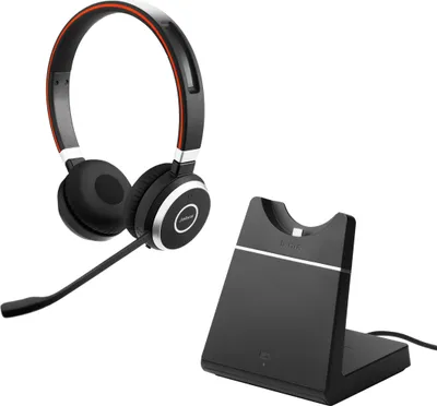 Produktbild von JABRA Evolve 65 w charg.Stand StereoMS
