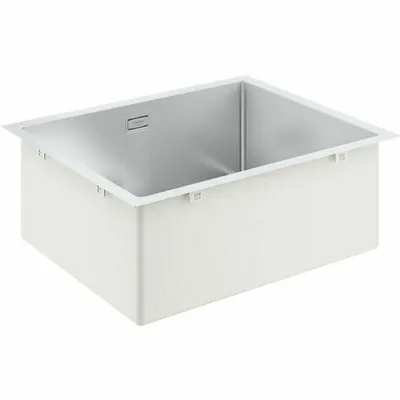 Produktbild von GROHE K700 60-S, Unterbauspüle, Rechteckig, Edelstahl, Edelstahl, 1 Becken, Rechteckig