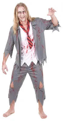 Zdjęcie produktu dla Kostium zombie dla mężczyzn Jeden rozmiar (42)