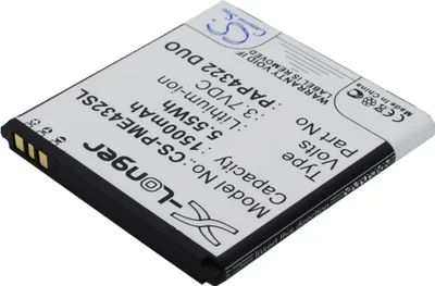 Produktbild von TECHTEK Akku Kompatibel mit [Prestigio] MultiPhone 4322 Duo Ersetzt PAP4322 DUO